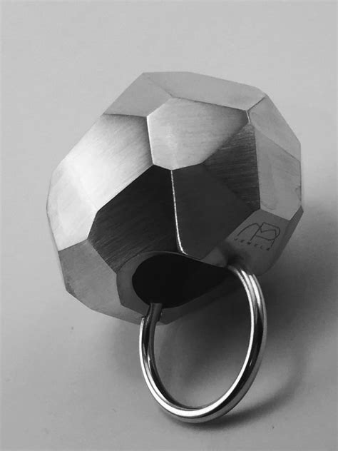 Big Rock Ring Faceted Silver Xl Etsy Italia
