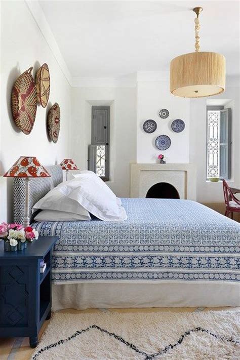 Blue And White Moroccan Bedroom Ideas Moroccan Bedroom Home Decor