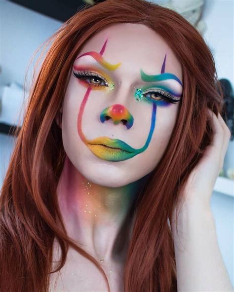 🌈🎈 Rainbow Pennywise 🎈🌈 Another One From This Look Ill Try Doing A