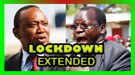 When will the new lockdown start? LOCKDOWN EXTENDED IN KENYA ft Lonyangapuo ft Uhuru Kenyatta ft Jomo Kenyatta - YouTube