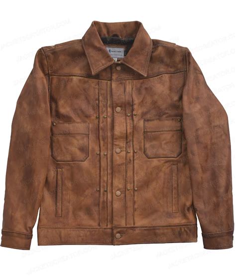 Luke Grimes Yellowstone Kayce Dutton Leather Jacket Jackets Creator