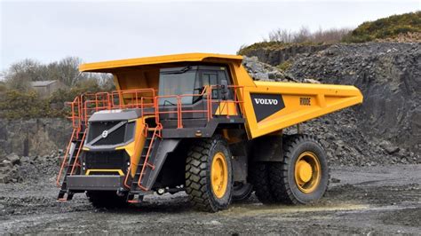407730 4k Heavy Equipment Vehicle Dump Trucks Volvo Truck Mine