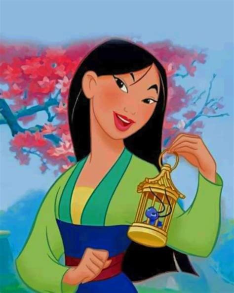 Disney Princess Hua Mulan Paint By Number Paint By Numbers For Sale