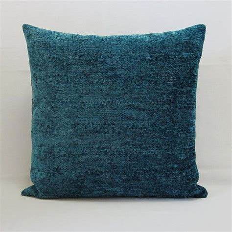 Teal Blue Throw Pillow Cover Decorative Accent By Gigglesofdelight Teal