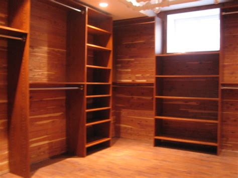 The do's and dont's of basement storage whether you're packing away seasonal gear, or stockpiling a few extra home essentials, the basement is a natural storage spot. Custom Closet in basement - Traditional - Closet - other ...
