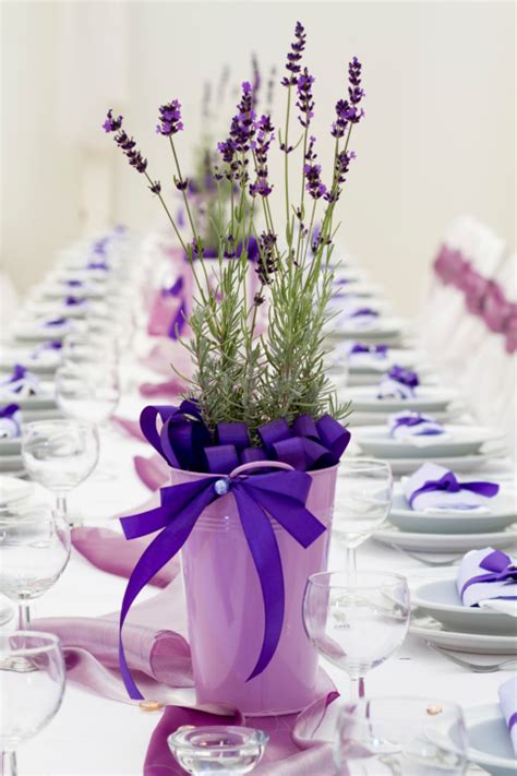 Purple Wedding Table Decor Architecture And Interior Design
