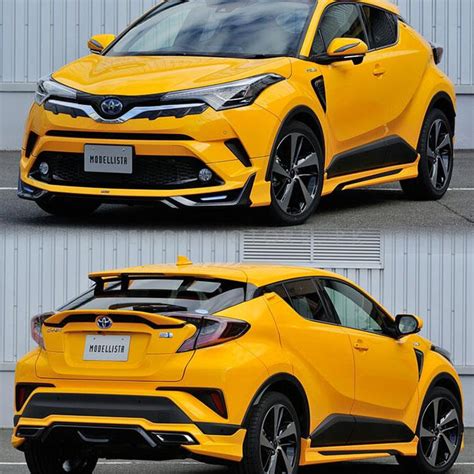 It is available in 6 colors, 1 variants, 1 engine, and 1 transmissions option: Buy Toyota CHR Modellista Boost Impulse Style Body kit 4 ...