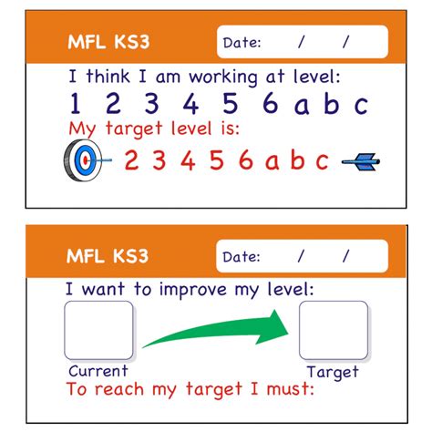 Mfl Ks3 Pupil Assessment Stickers For Teachers