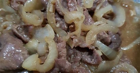 Caranya dengan membuat beef slice rice paper roll ini, nih! Resep Tumis Tenderloin Beef Slice ala hokben oleh Cindy ...
