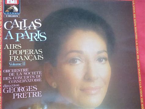 La Voix De Son Maitre C 069 00578 Maria Callas Callas