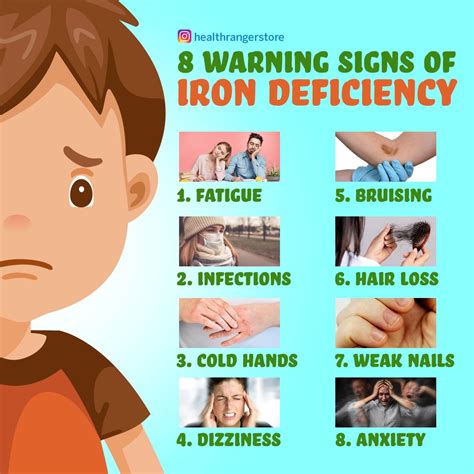 Health Info Health And Wellness Signs Of Iron Deficiency Weak Nails