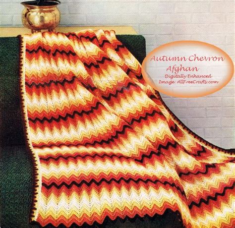 Free Chevron Afghan Crochet Pattern