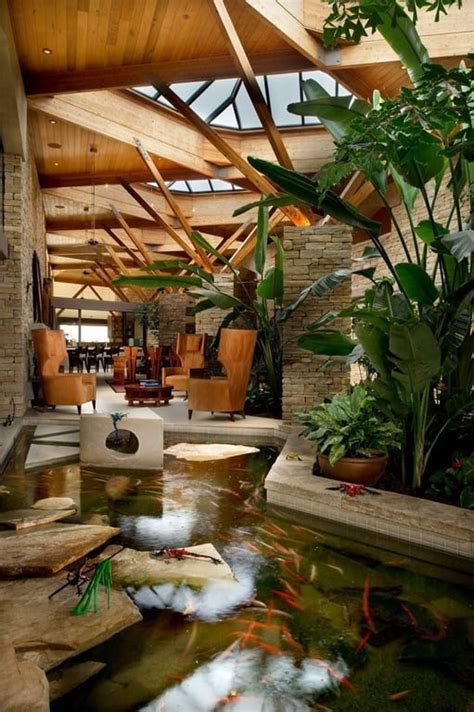 35 Sublime Koi Pond Designs And Water Garden Ideas For