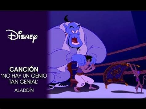 Aladd N Canci N No Hay Un Genio Tan Genial Disney Oficial Youtube
