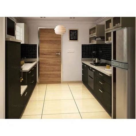 Parallel Modular Kitchen At Rs 650square Feet Two Line Modular