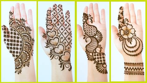 Most Beautiful Mehndi Designs For Front Hands Easy Design Talk