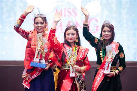 pasang yangi waiba lama crowned miss tamang 2023 glamour nepal