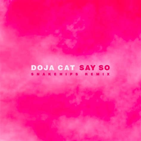 Doja Cat Say So Album Cover Doja Cat Say So 2020 Cdr Discogs