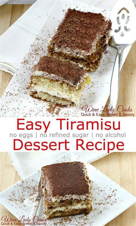 Whether served scrambled, over easy or sunny side up, eggs are a nutritious way to start the day, yolk and all. Easy No Egg Tiramisu Dessert Recipe #nobake, # ...