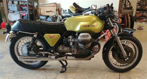 Ending Soon 1975 Moto Guzzi 850t Custom Bike Urious