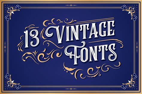 Best 60s And 70s Style Film Fonts Design Cuts