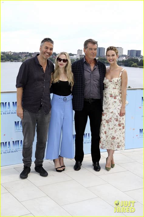 Amanda Seyfried Lily James Bring Mamma Mia Sequel To Germany