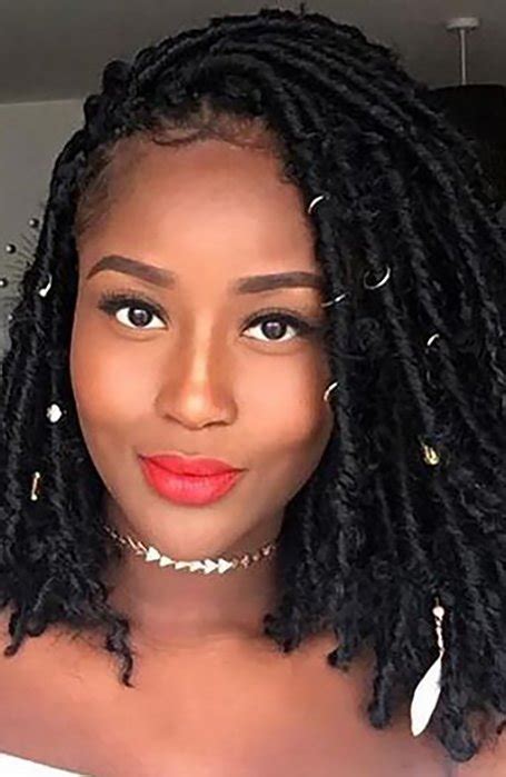 The short dread style seems to be the cutest hairstyle of dreadlock extensions. Soft Dreads Styles 2020 - Latest Soft Dreads Styles In ...