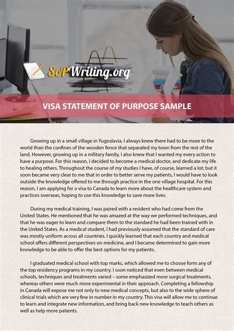 If temporary or permanent residents. Visa Statement of Purpose 2019... | Cool writing, Purpose ...