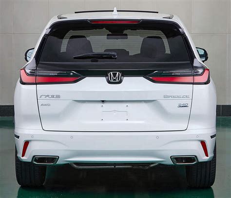 Next Gen Honda Breeze Makes An Early Appearance As Chinas Cr V Sibling
