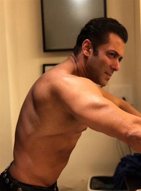 Salman Khan Goes Shirtless Flaunts His Chiselled Body During Beast Mode Training Bollywood