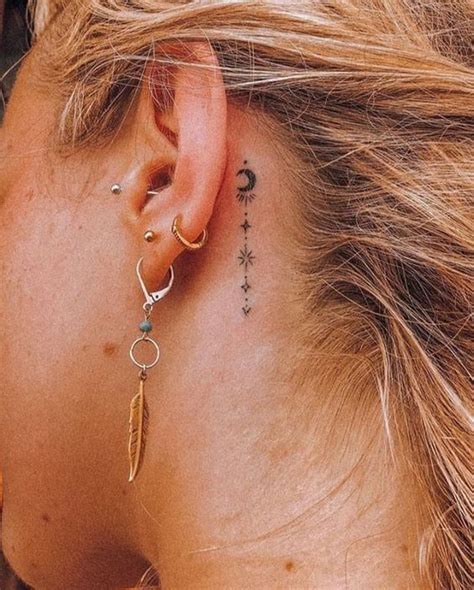 Best Behind The Ear Tattoo Ideas For Women