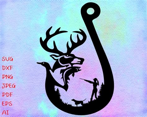 Free Free 89 Hunting Fishing Svg SVG PNG EPS DXF File