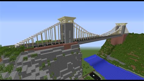 Clifton Suspension Bridge In Minecraft 150th Anniversary