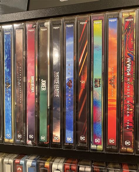 Just Got My Custom Dceu Steelbook Spine Magnets In The Mail From