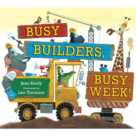 Busy Builders Busy Week Hardcover