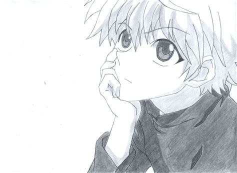 Killua Anime Drawings Sketches Anime Drawings Killua
