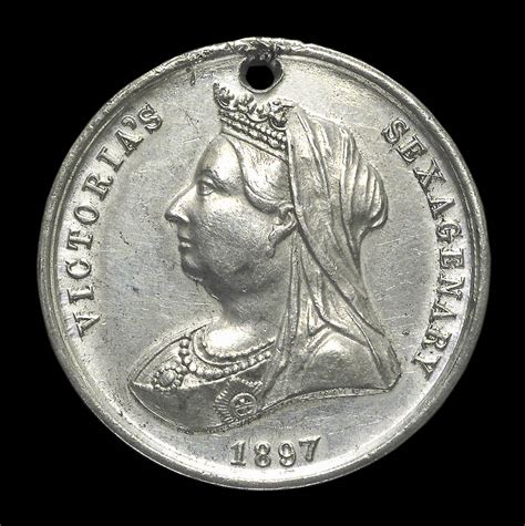 Medal Commemorating Queen Victoria Diamond Jubilee 1897 Royal Museums