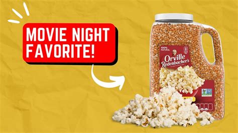 Orville Redenbachers Gourmet Popcorn Kernels Perfect For Movie Night Youtube