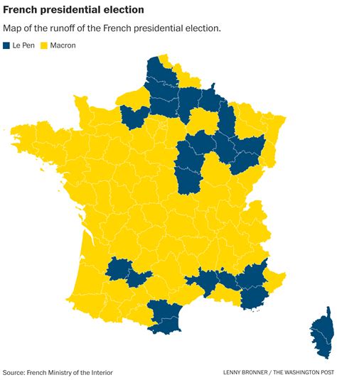 French Election Results 2022 Map