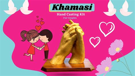Khamasi Hand Casting Kit Couple And Baby Hand Casting Process Youtube