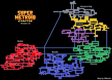 Super Metroid Wrecked Ship Map Maping Resources