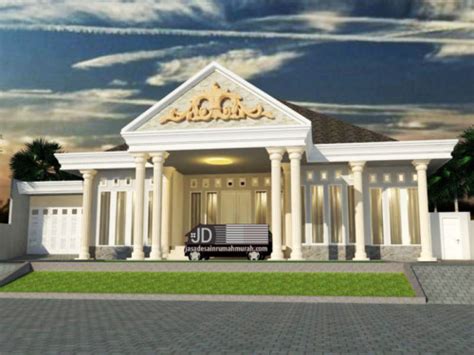 21 Desain Rumah Mewah 1 Lantai Modern Terbaru 2017/2018