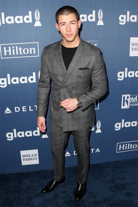 nick jonas double breasted suit vn