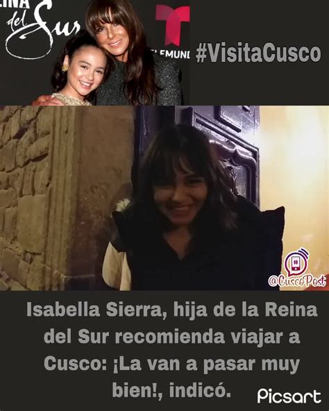 Hija De La Reina Del Sur Recomienda Visitar Cusco Visitacusco