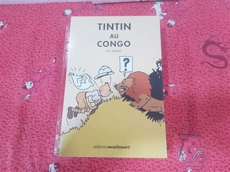 Tintin Coffret Lithographies Couleurs Tintin Au Congo Catawiki