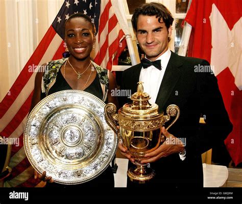 Wimbledon Champions Dinner Savoy Stock Photo Alamy