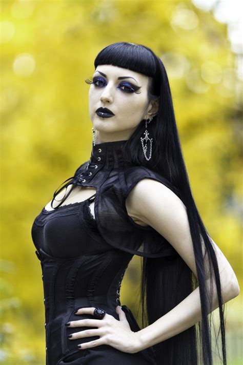 Model Obsidian Kerttu Goth Goth Girl Goth Fashion Goth Makeup