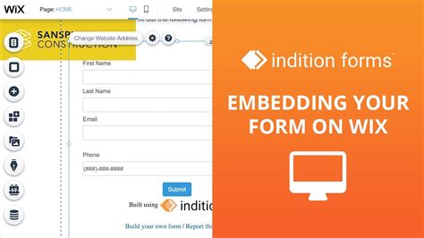 How To Embed Your Form Into Wix Youtube