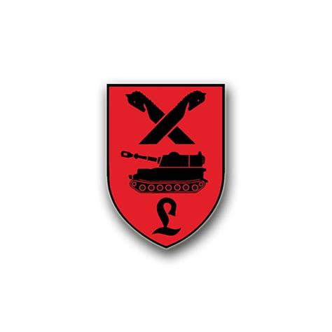 Buy Sticker Pzartlehrbtl95 Sticker Panzerartillerielehrbataillon Tank