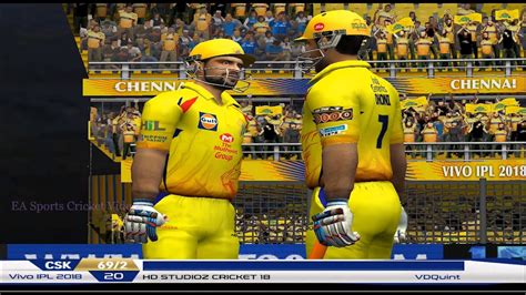 Ea sports is a fantastic sport franchise who aim for perfection. CSK vs KKR - 5 Overs IPL 2019 Match Part 1 | EA CRICKET 19 ...